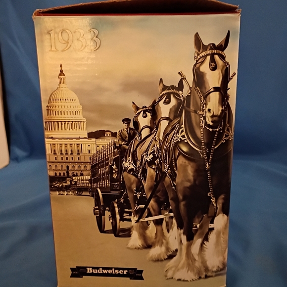 Budweiser 75th Anniversary Commerative Beer Stein. New In Box. COA - Picture 2 of 8